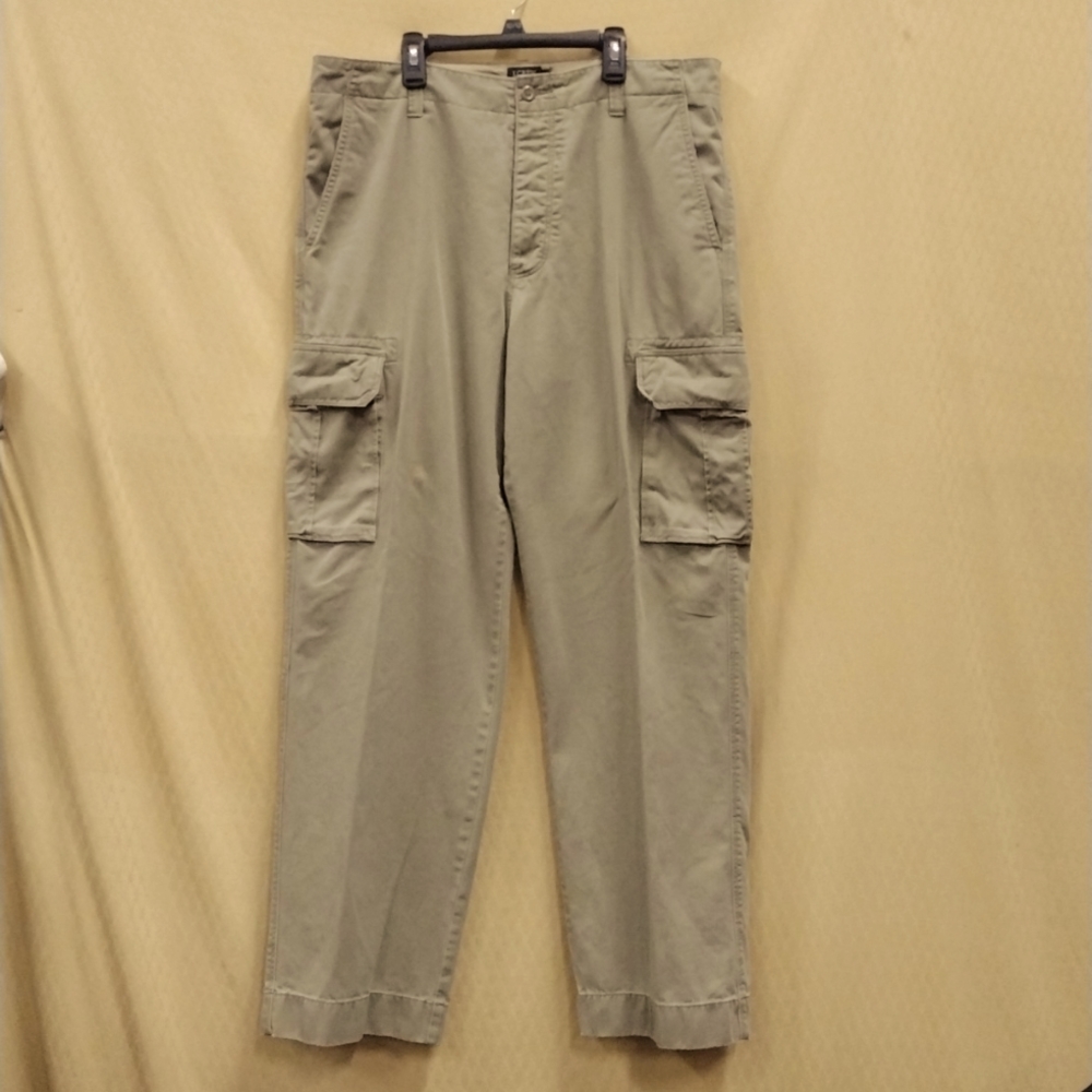 J Crew 36x32 button fly cargo pants